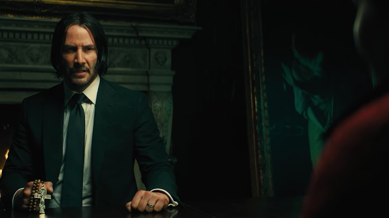 Keanu Reeves em John Wick 3 (Foto:Reprodução)