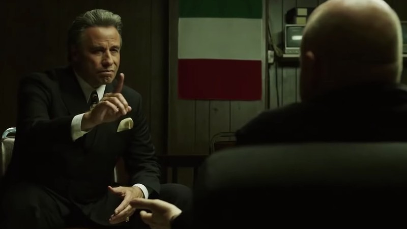 John Travolta em Gotti (Foto:Reprodução)