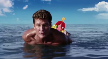 David Hasselhoff em Bob Esponja: O Filme (Foto:Friso Gentsch/picture-alliance/dpa/AP Images)