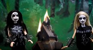 Barbies com tema Black Metal (Foto:Reprodução)