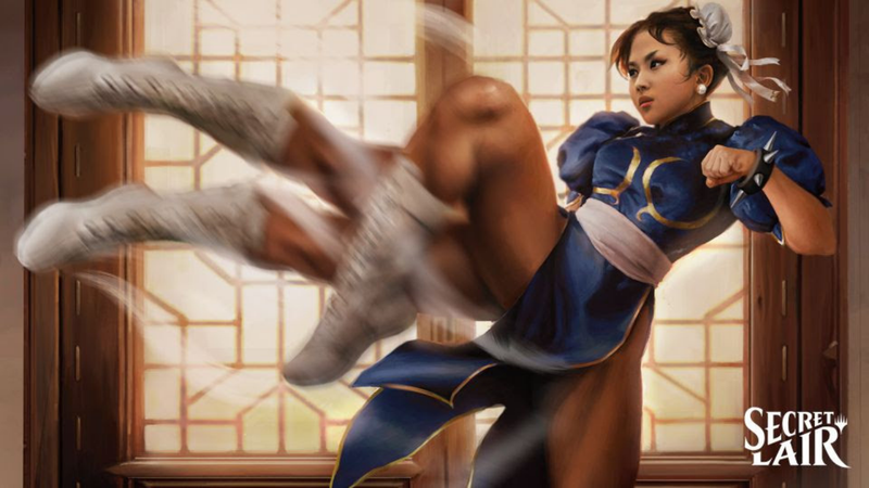 Personages de Street Fighters farão parte de coleção de Magic: The Gathering em 2022 (Foto: Divulgação / Magic: The Gathering)