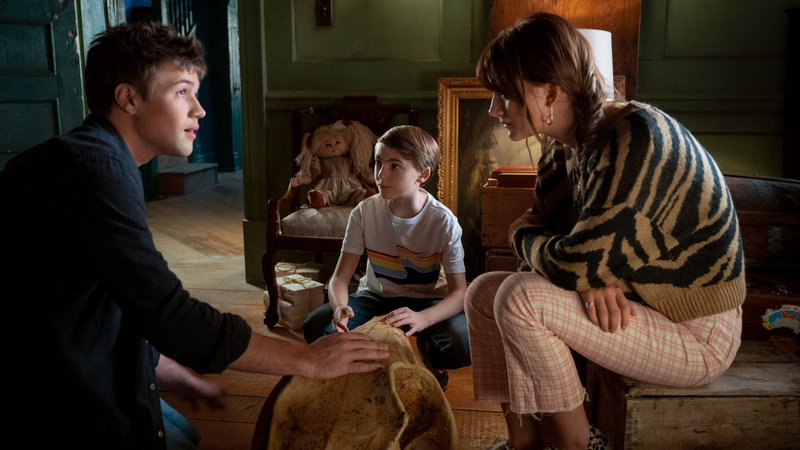 Connor Jessup, Jackson Robert Scott e Emilia Jones em Locke and Key (Foto: Divulgação / Netflix)