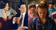 Montagem de Twin Peaks e Stranger Things (Foto: Reprodução)