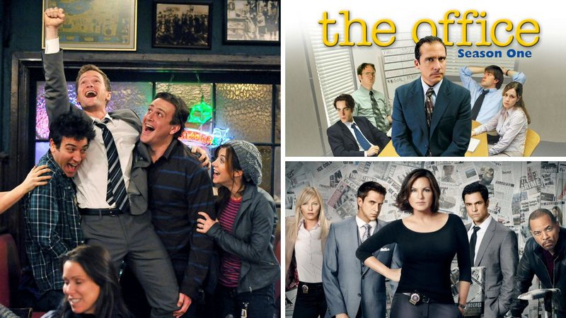 How I Met Your Mother, The Office e Law And Order SVU estão no Amazon Prime Video (Fotos: Divulgação)