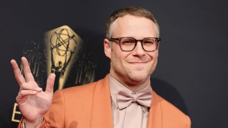 Seth Rogen no emmy 2021  (Photo by Rich FuryGetty Images)