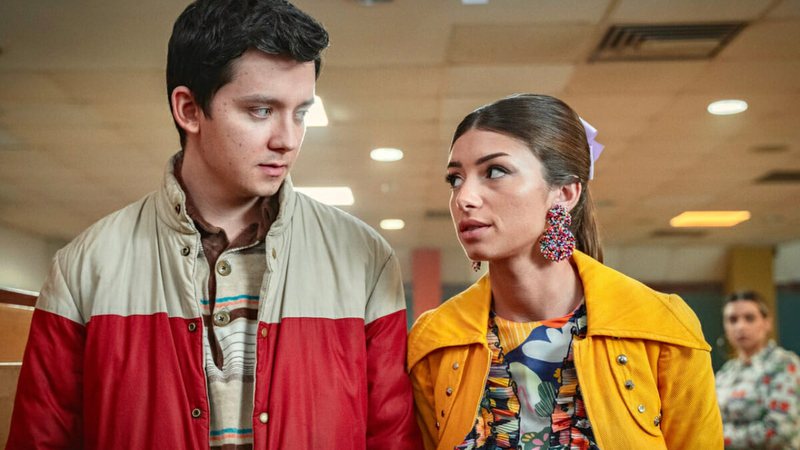 Asa Butterfield como Otis e Mimi Keene como Ruby em Sex Education (Foto: Reprodução)