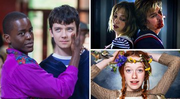 Sex Education, Stranger Things e Anne With an E (Fotos: Divulgação / Netflix)