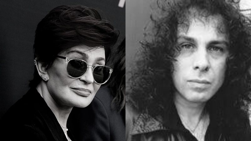 Sharon Osbourne (Foto: Rich Fury/AP) | Ronnie James Dio (Foto: Reprodução/Twitter)