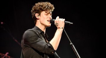 Shawn Mendes performando no Power 96.1's Atlanta Jingle Ball em 2018 (Foto: Paras Griffin/Getty Images for iHeartMedia)