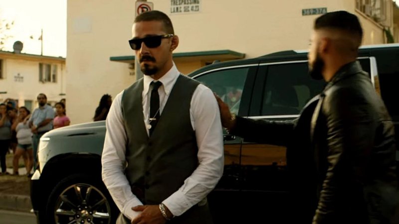 Shia LaBeouf em trailer The Tax Collector (Foto: Reprodução)