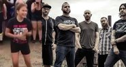 Jovem e Killswitch Engage (Foto 1: Reprodução/ Foto 2: Facebook / Reprodução)