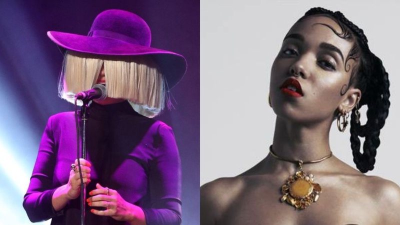 Sia (Foto: Getty Images / Jonathan Leibson) e FKA Twigs (Foto: Divulgação/ Dominic Sheldon)