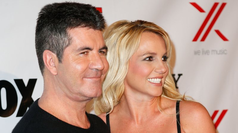 Simon Cowell e Britney Spears (Foto: Getty Images)