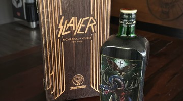 Slayer em edição especial de Jägermeister (Foto: Divulgação / Jäger)