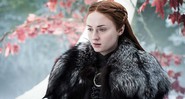 Sophie Turner como Sansa Tark em Game of Thrones (Foto:Reprodução)