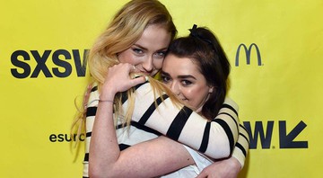 Sophie Turner e Maisie Williams (Foto: Amy E. Price / IMDB / Getty)