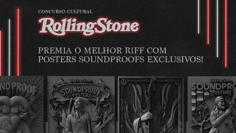 O melhor riff será premiado pela Rolling Stone Brasil com prêmios exclusivos