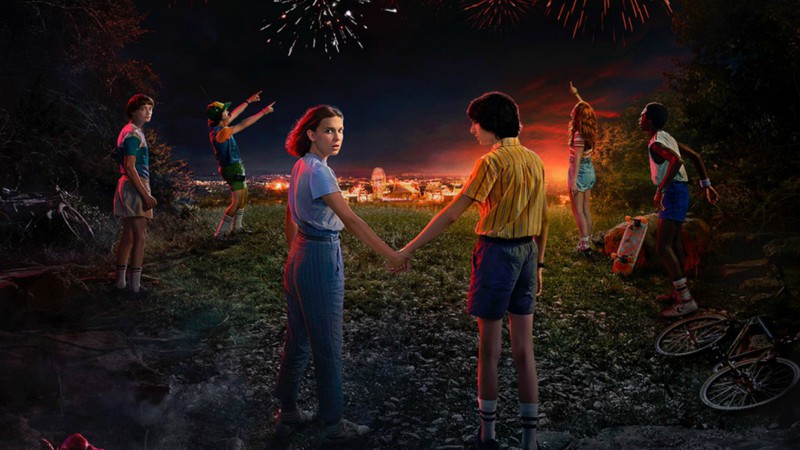 Pôster da terceira temporada de Stranger Things (Foto: Divulgação/Netflix)