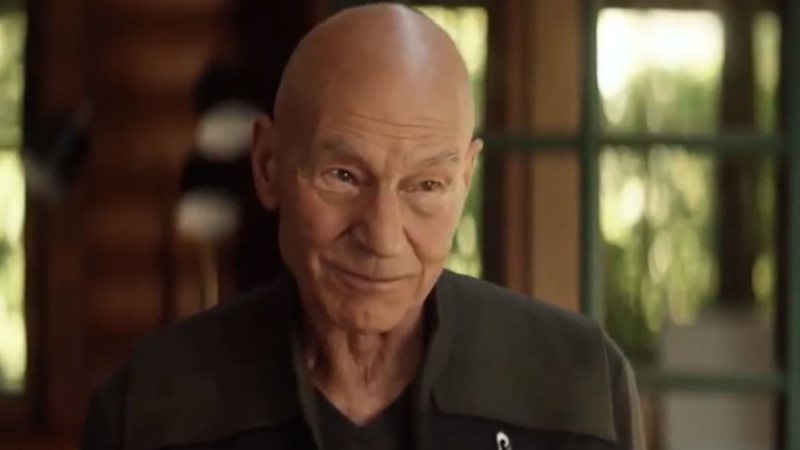 Patrick Stewart como Picard (Foto: Reprodução)