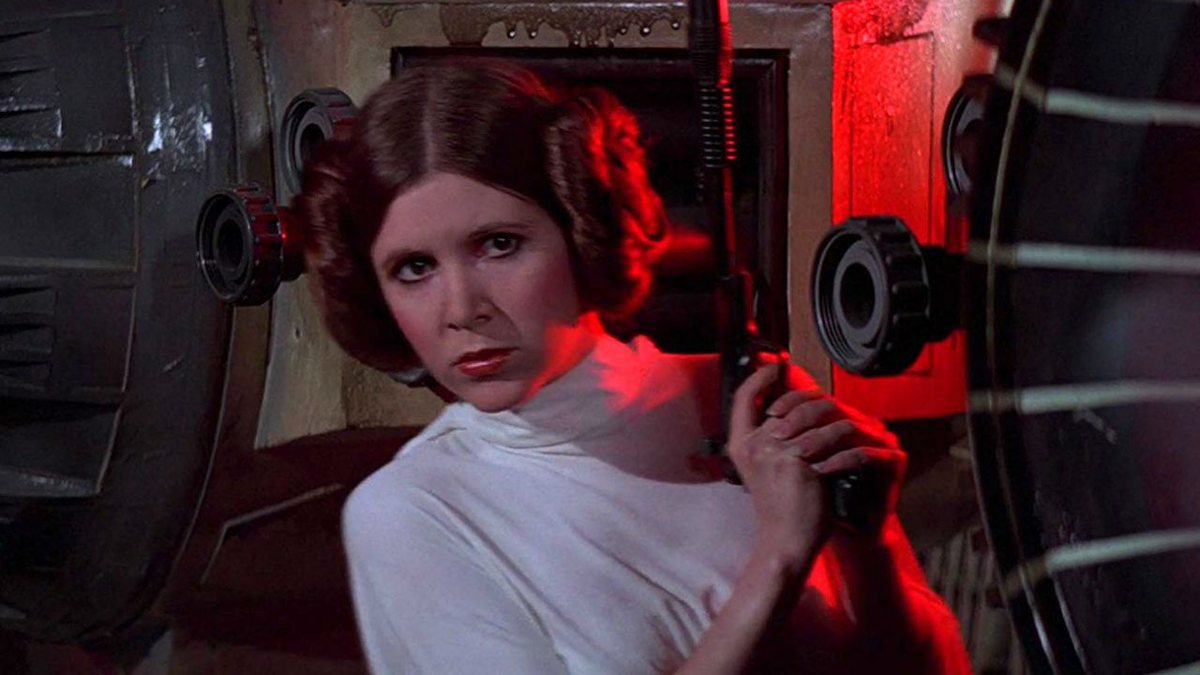 Carrie Fisher como Leia Organa em Star Wars (Foto: Reprodução / Lucasfilm)