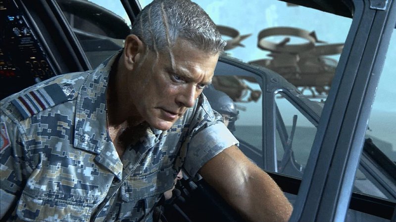 Stephen Lang em Avatar (Foto: IMDB / Reprodução)