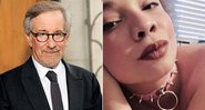 Steven Spielberg e a filha Mikaela (Fotos: AP, Reprodução/Instagram)