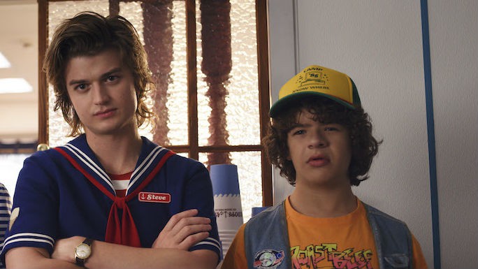 Os novos melhores amigos Steve Harrington e Dustin (Foto:Divulgação)