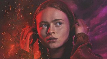 Sadie Sink como Max em pôster de Stranger Things 4 (Foto: Divulgação/Netflix)