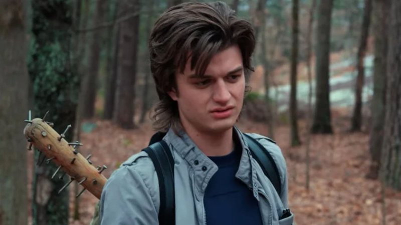 Joe Keery em Stranger Things (Foto: Reprodução/Netflix)