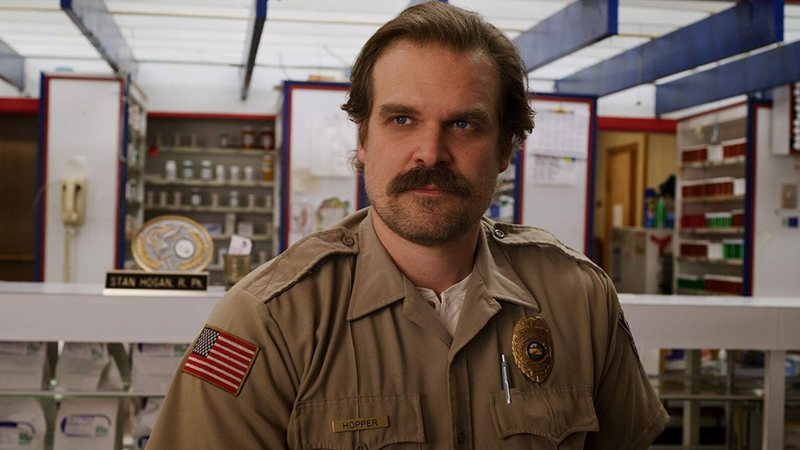 David Harbour como Jim Hopper (foto: reprodução Reprodução Netflix)