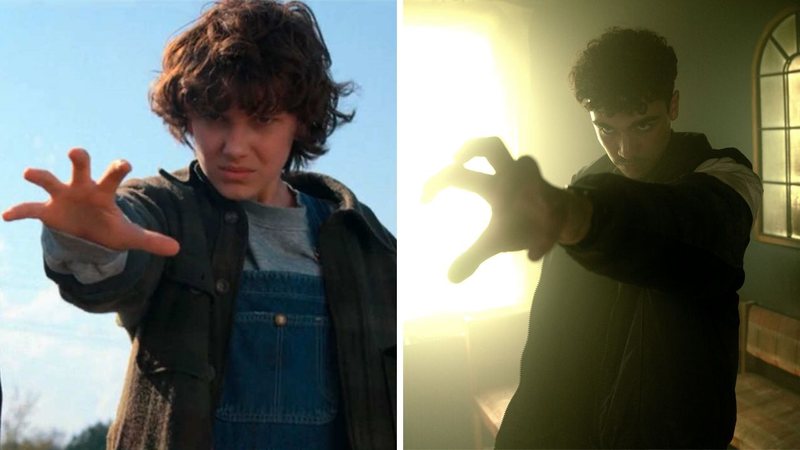 Stranger Things e Mortel (Foto: Ambas divulgação Netflix, foto 2 de Lou Faulon)