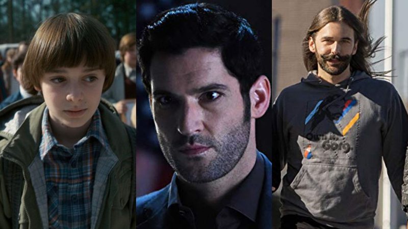 Stranger Things, Lucifer e Queer Eye (Fotos: Reprodução)