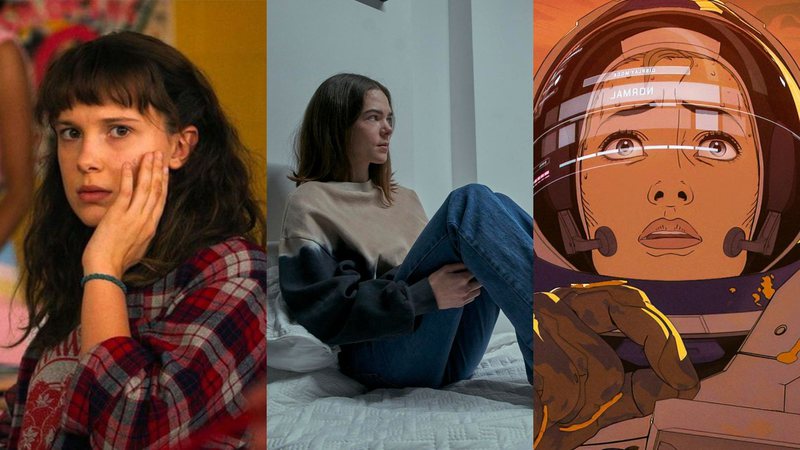 Stranger Things, Quem Matou Sara? e Love, Death & Robots (Foto: Divulgação / Netflix)