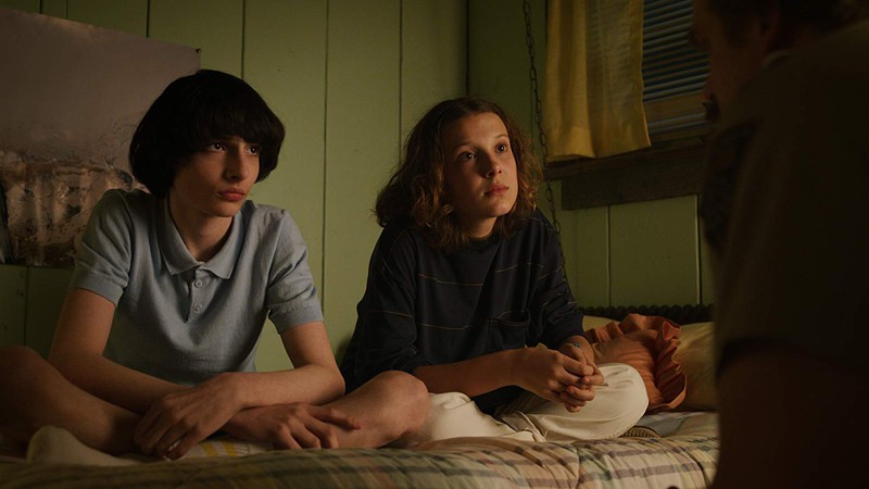 Millie Bobby Brown como  Eleven e Finn Wolfhard como Mike em Stranger Things 3 (Foto: Reprodução)