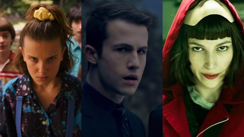 Stranger Things, 13 Reasons Why e La Casa de Papel (Foto: Reprodução)