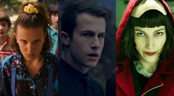 Stranger Things, 13 Reasons Why e La Casa de Papel (Foto: Reprodução)