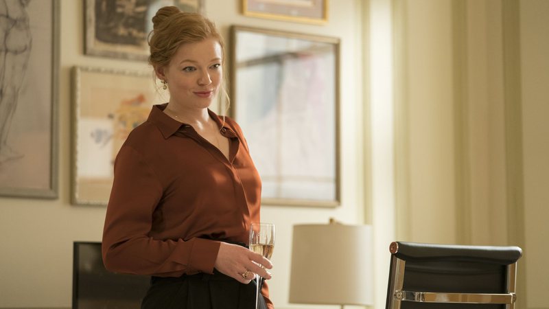 Sarah Snook como Siobhan "Shiv" Roy em Succession (Foto: Reprodução/HBO)