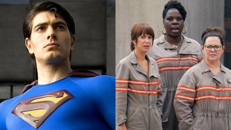 Superman - O Retorno e Caça-Fantasmas (Fotos: Reprodução)