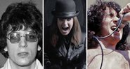 Syd Barrett, Ozzy Osbourne e Bon Scott (Fotos: AP Photo/Files/PA, Reprodução, Robert Alford / Divulgação)