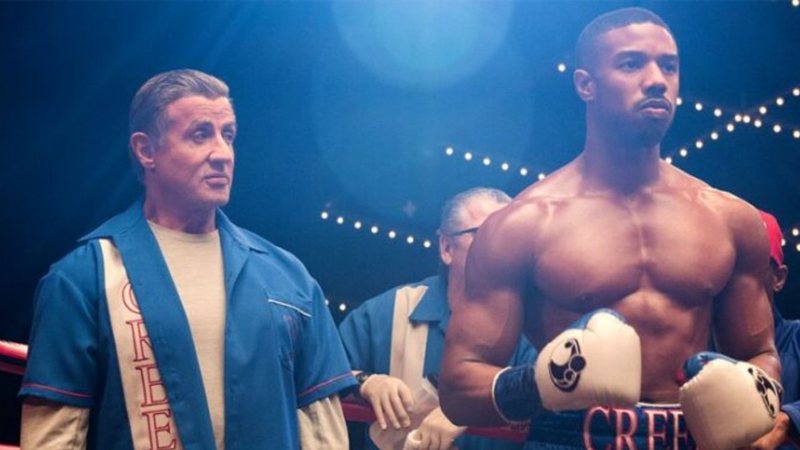 Sylvester Stallone e Michael B. Jordan em Creed (Foto: Reprodução /Twitter)