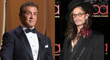 Sylvester Stallone vs Steven Tyler (Foto: Boesl/DPA e Faye Sadou/MediaPunch/IPX)