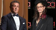 Sylvester Stallone vs Steven Tyler (Foto: Boesl/DPA e Faye Sadou/MediaPunch/IPX)