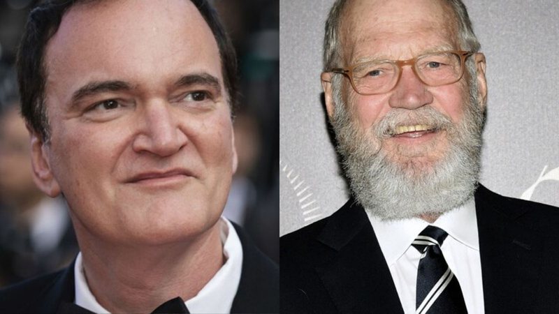 Quentin Tarantino (Foto: Vianney Le Caer / Invision AP) e David Letterman (Foto: AP)