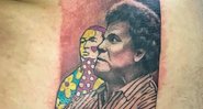 Romero Britto espantado vira tatuagem (Foto: Instagram / Reprodução)