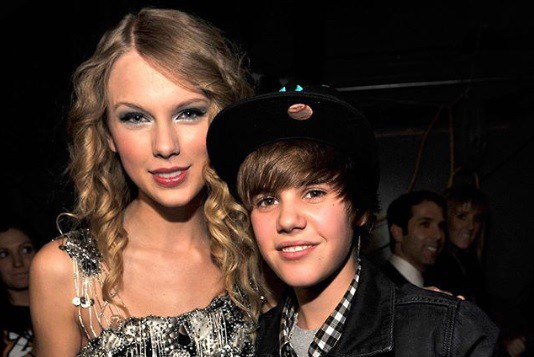 Taylor Swift e Justin Bieber (Foto: Reprodução / Instagram)