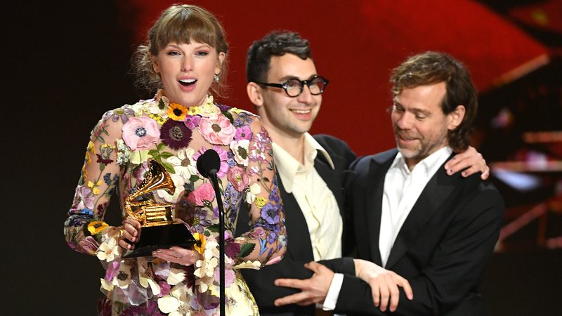 Taylor Swift no Grammy 2021. (Créditos: Kevin Winter/Getty Images)