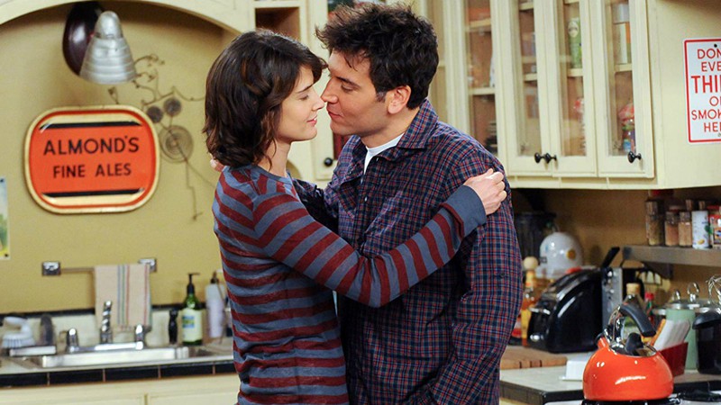 Ted e Robin em cena de How I Met Your Mother (Foto: Divulgação)