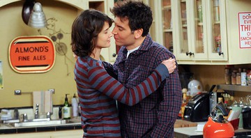 Ted e Robin em cena de How I Met Your Mother (Foto: Divulgação)