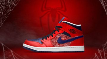 Tênis Homem-Aranha (Foto: Reprodução/The Sole Supplier)