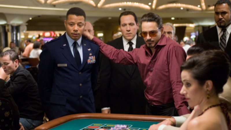 Terrence Howard e Robert Downey Jr. (Foto: Marvel / Reprodução)